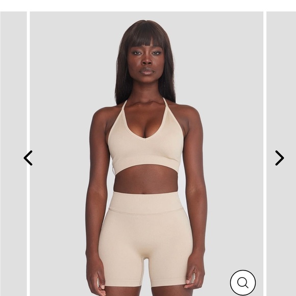 Crop Shop Boutique Issy Crop in Oat - M - Picture 4 of 6